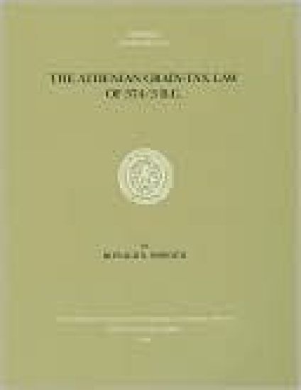 The Athenian Grain-Tax Law of 374/3 B.C.