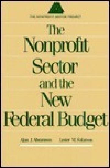 Nonprofit Sector and the New Federal Budget