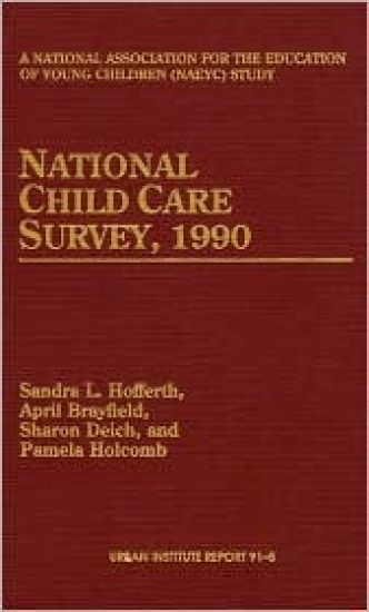 National Child Care Survey, 1990