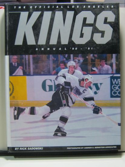 Los Angeles King Yearbk:90-91 CB