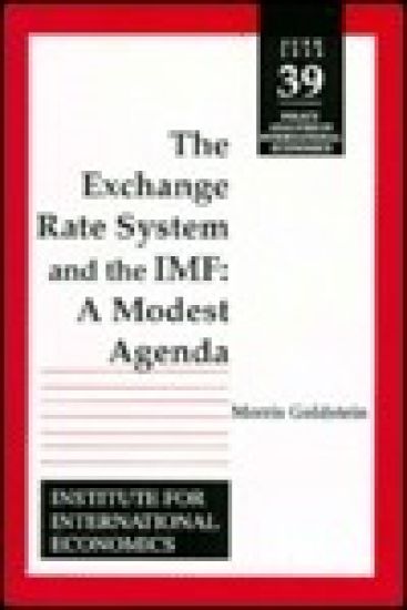 The Exchange Rate System and the IMF – A Modest Agenda