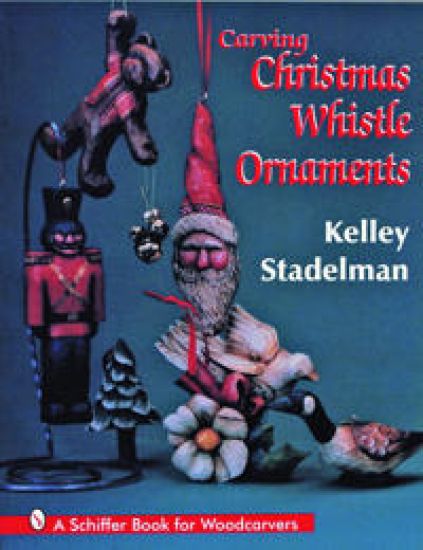 Carving Christmas Whistle Ornaments