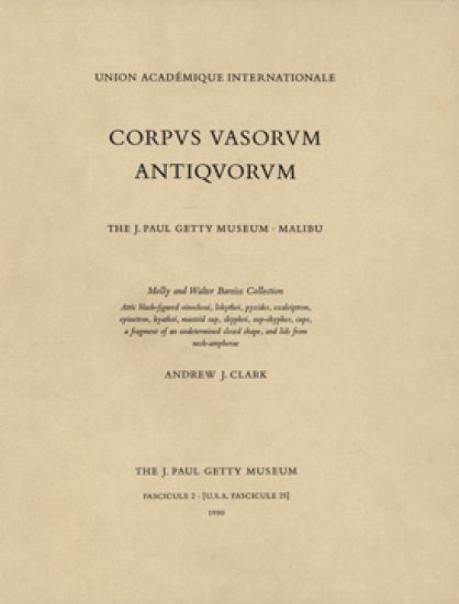 Corpus Vasorum Antiquorum - Fascicule 1