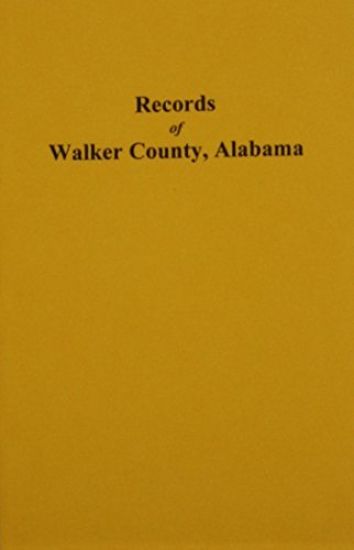 Records of Walker County, Alabama