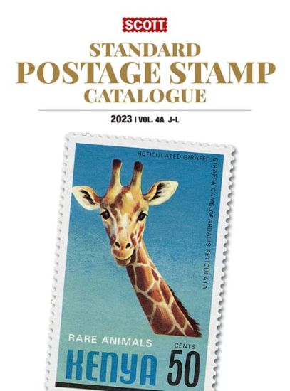 2023 Scott Stamp Postage Catalogue Volume 4: Cover Countries J-M: Scott Stamp Postage Catalogue Volume 4: Countries J-M
