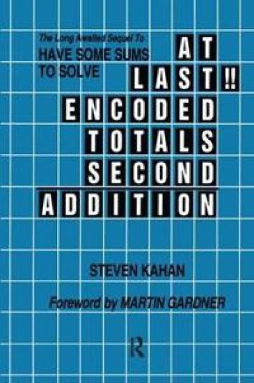 At Last!! Encoded Totals Second Addition