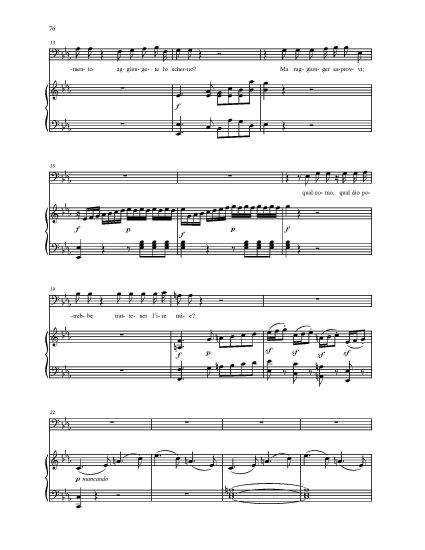 Arias for Stefano Mandini, Mozart's First Count Almaviva