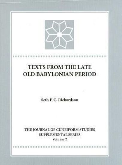 Texts from the Late Old Babylonian Period