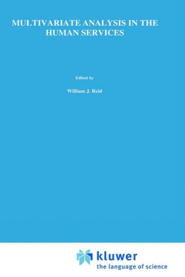 Multivariate Analysis in the Human Services