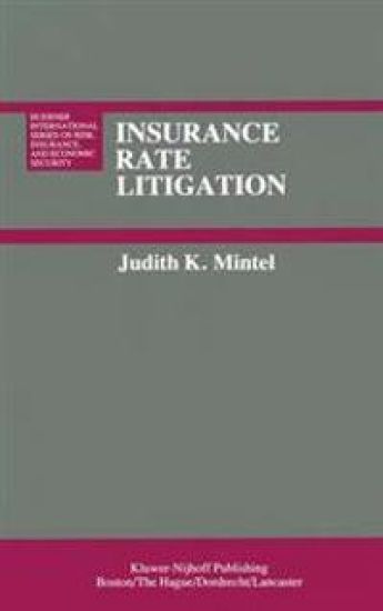 Insurance Rate Litigation