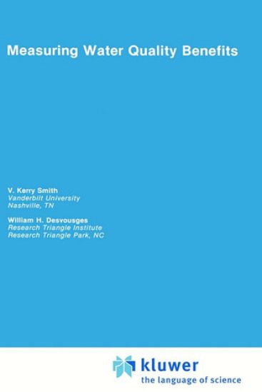 Measuring Water Quality Benefits