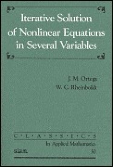 Interative Solution of Nonlinear Equations in Several Variables