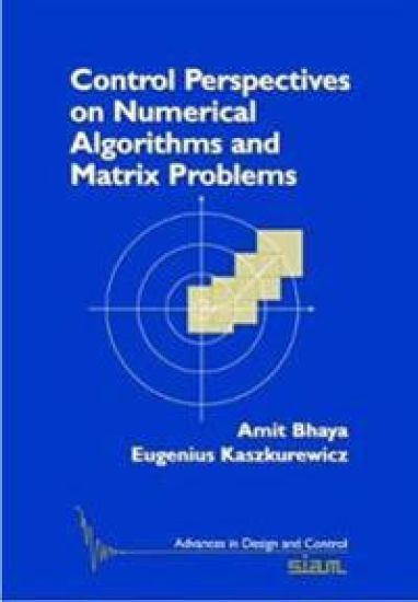 Control Perspectives on Numerical Algorithms And Matrix Problems