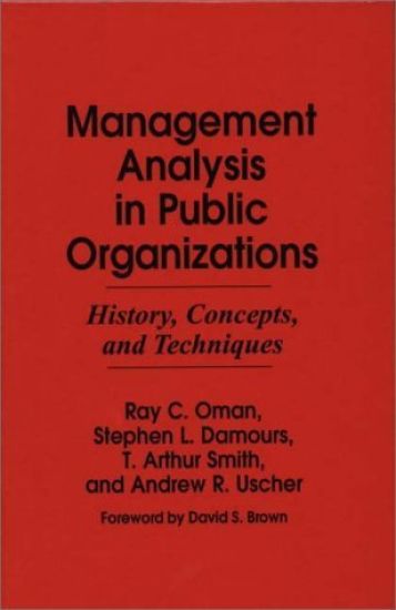 Management Analysis in Public Organizations