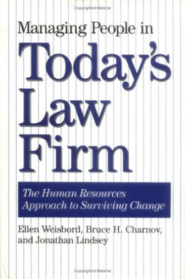 Managing People in Today's Law Firm