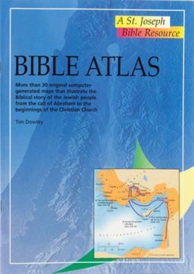 Bible Atlas: More Than 30 Original Computer-Generate Maps That Illustrate the Biblical Story of the Jewish People from the