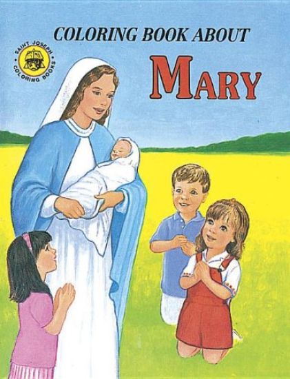 Coloring Book about Mary