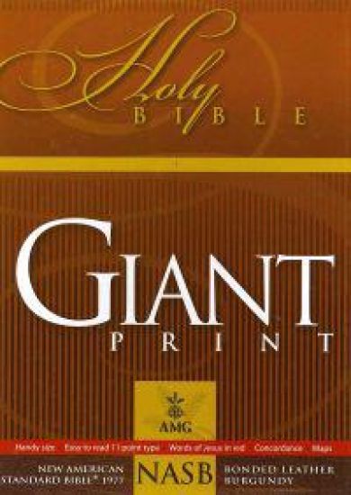 NASB Giant Print Handy-Size Reference Bible