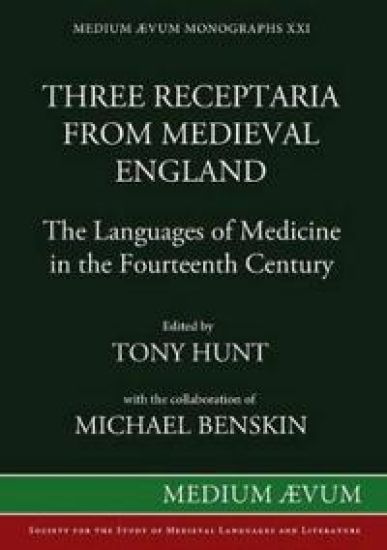 Three Receptaria from Medieval England