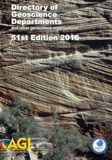 Directory of Geoscience Departments 2016