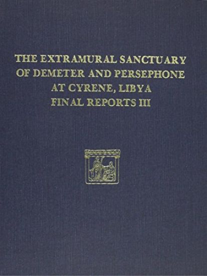 The Extramural Sanctuary of Demeter and Persepho – Scarabs, Inscribed Gems, and Engraved Finger Rings; Attic Black Figure and Black Glazed Pottery