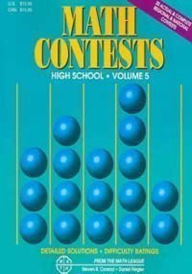Math Contests For High School