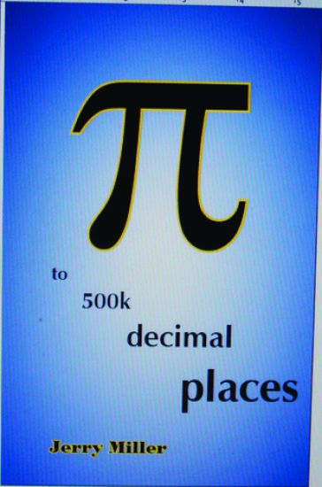 Pi to 500k Decimal Places