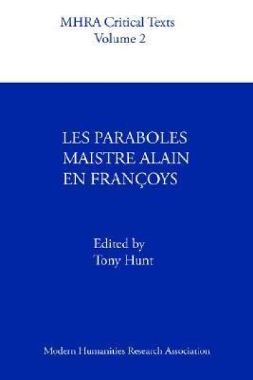 Les Paraboles Maistre Alain En Francoys