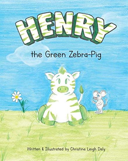 Henry the Green Zebra-Pig
