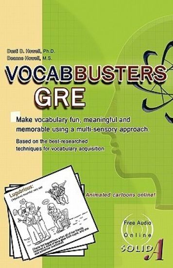 Vocabbusters GRE: Make vocabulary fun, meaningful, and memorable using a multi-sensory approach