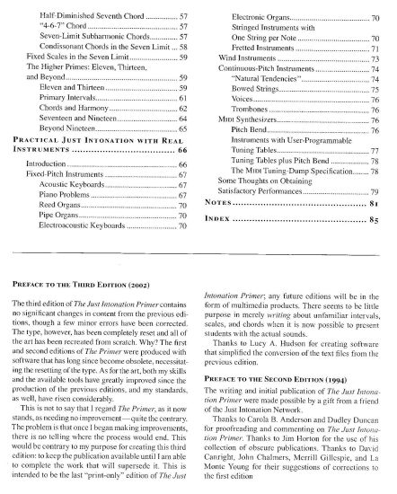 The Just Intonation Primer