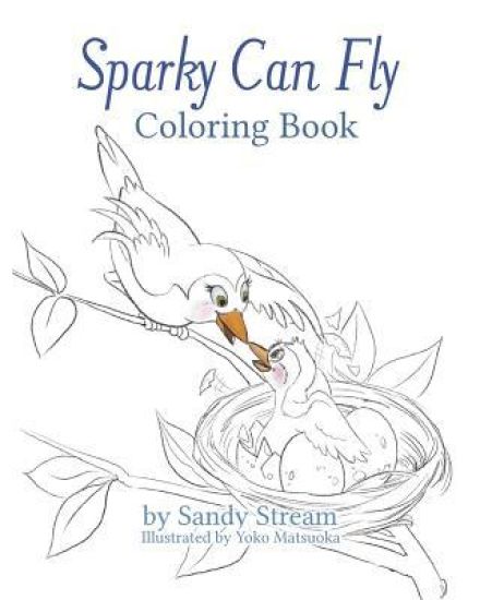 Sparky Can Fly - Coloring Book
