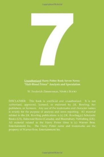 Unauthorized Harry Potter Book Seven News