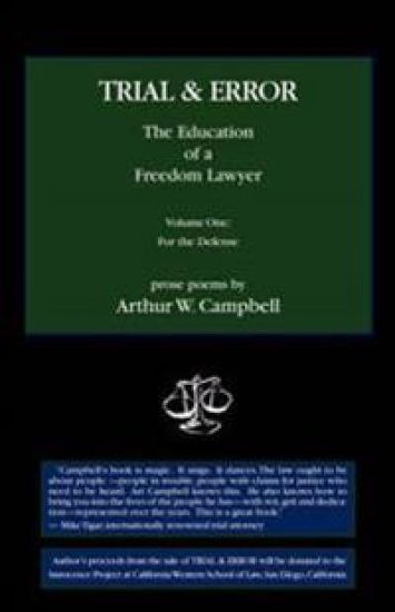TRIAL & ERROR The Education of a Freedom Lawyer Volume One