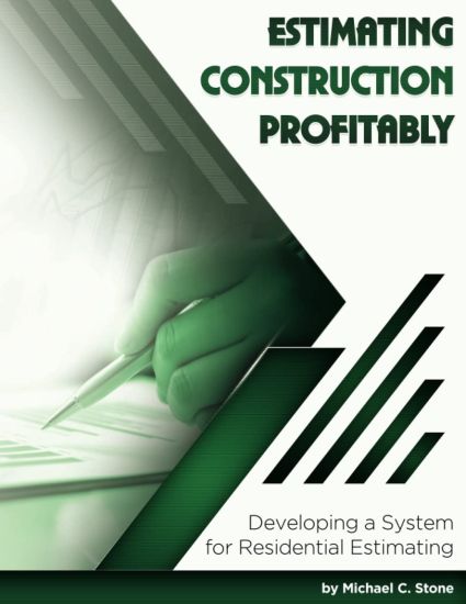 Kansikuva: Estimating Construction Profitably