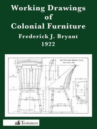 Working Drawings Of Colonial Furniture