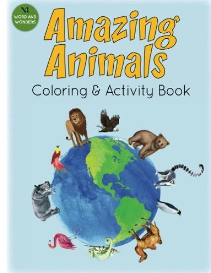 Amazing Animals Coloring and Activity Book