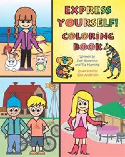 EXPRESS YOURSELF Coloring Book