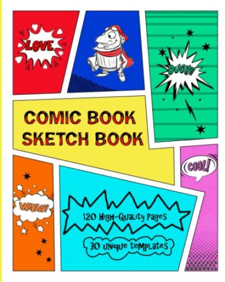 Comic Book Sketch Book
