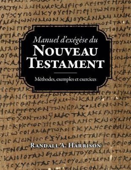 Manuel d'exegese du Nouveau Testament: Methodes, exemples et exercices