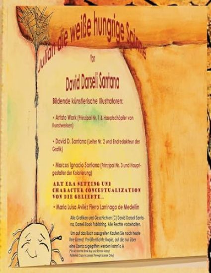 Julian die weiße hungrige Spinne