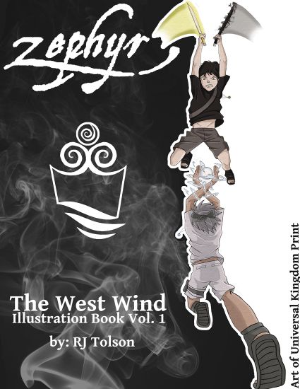 Zephyr The West Wind Illustration Book