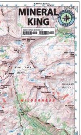 Mineral King Trail Map
