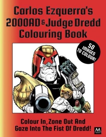 Carlos Ezquerra's 2000ad & Judge Dredd Colouring Book