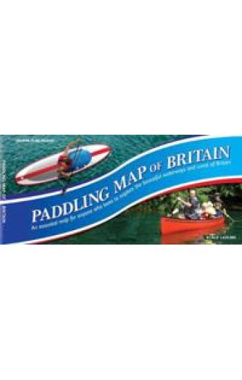 Paddling Map of Britain - Third Edition 2022