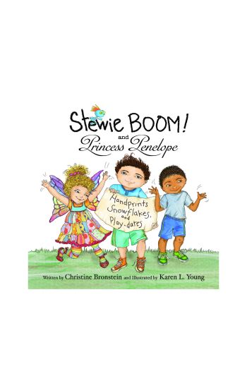 Stewie BOOM! and Princess Penelope: Handprints, Snowflakes and Playdates