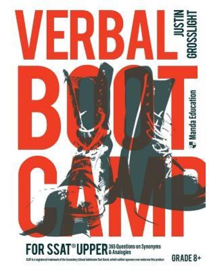 Verbal Boot Camp for the SSAT Upper
