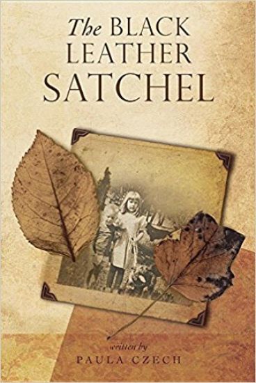 The Black Leather Satchel