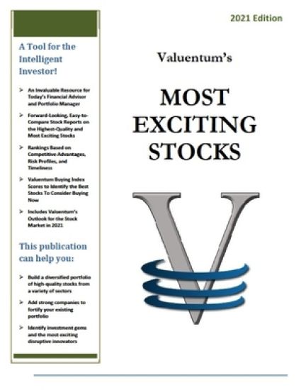Valuentum's Most Exciting Stocks: 2021 Edition