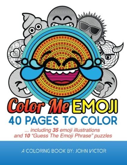 Color Me Emoji: 40 Pages to Color